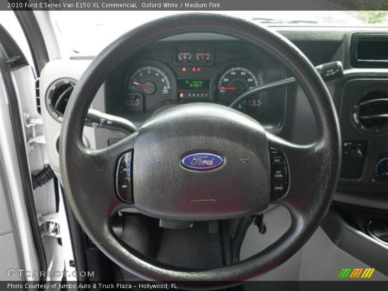 Oxford White / Medium Flint 2010 Ford E Series Van E150 XL Commericial