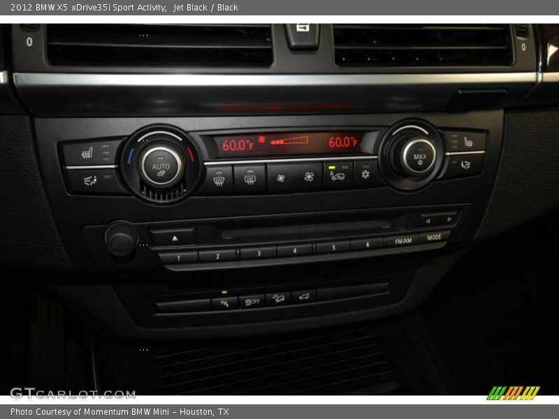 Jet Black / Black 2012 BMW X5 xDrive35i Sport Activity