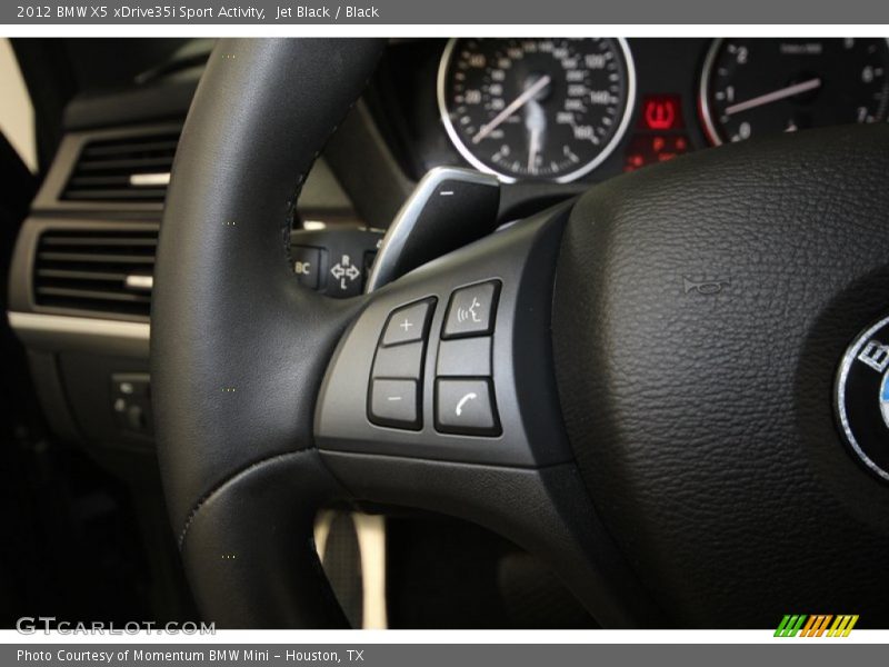 Jet Black / Black 2012 BMW X5 xDrive35i Sport Activity