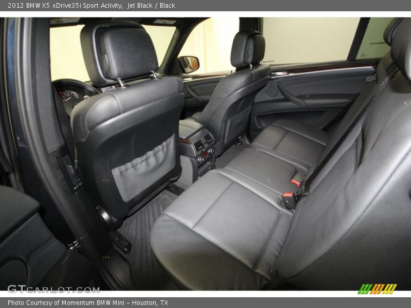 Jet Black / Black 2012 BMW X5 xDrive35i Sport Activity