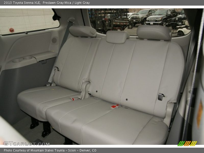 Predawn Gray Mica / Light Gray 2013 Toyota Sienna XLE
