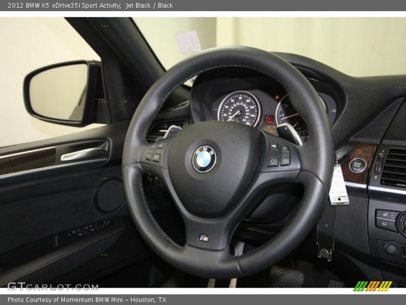 Jet Black / Black 2012 BMW X5 xDrive35i Sport Activity