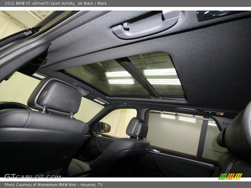 Jet Black / Black 2012 BMW X5 xDrive35i Sport Activity