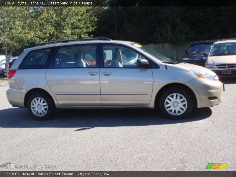 Desert Sand Mica / Taupe 2009 Toyota Sienna CE