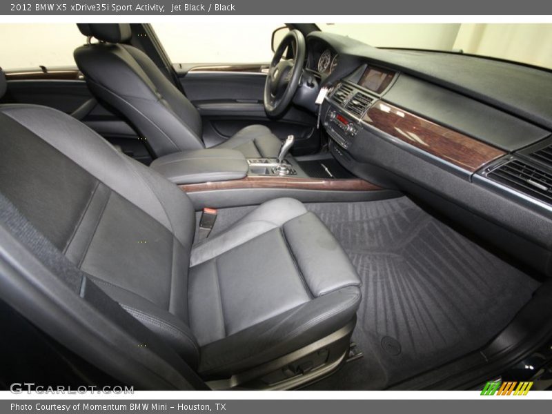 Jet Black / Black 2012 BMW X5 xDrive35i Sport Activity