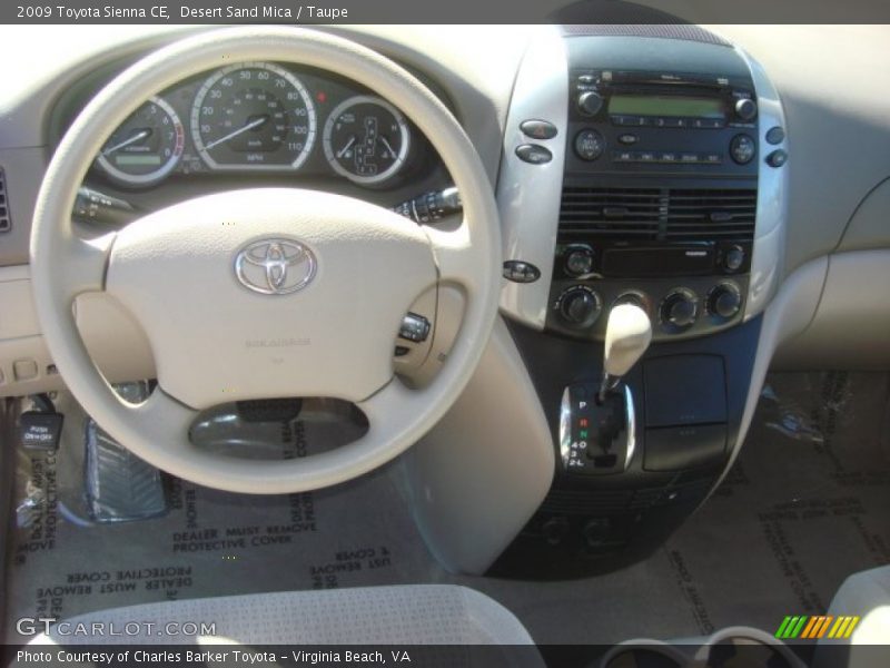 Desert Sand Mica / Taupe 2009 Toyota Sienna CE
