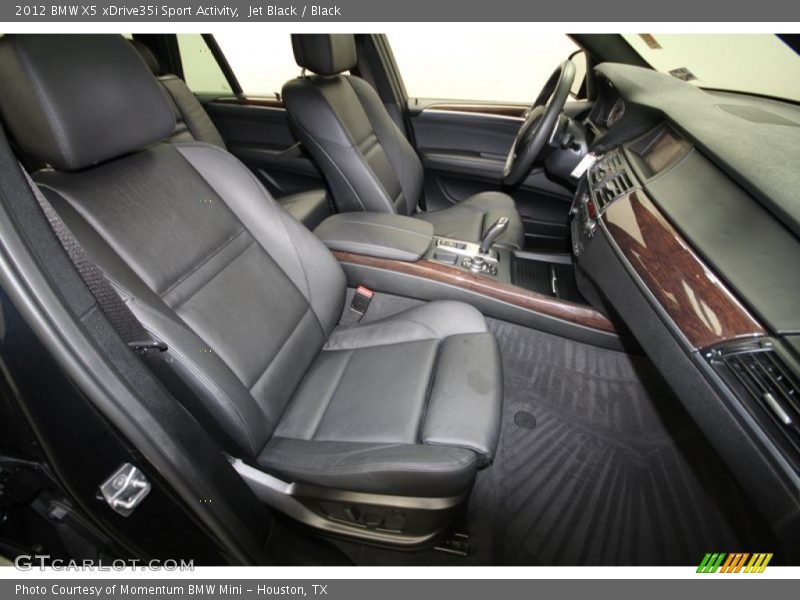 Jet Black / Black 2012 BMW X5 xDrive35i Sport Activity