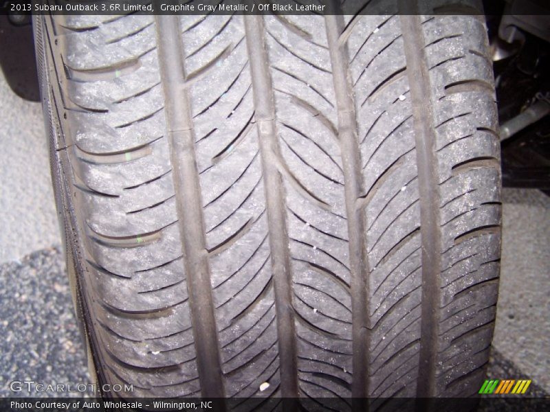 Graphite Gray Metallic / Off Black Leather 2013 Subaru Outback 3.6R Limited