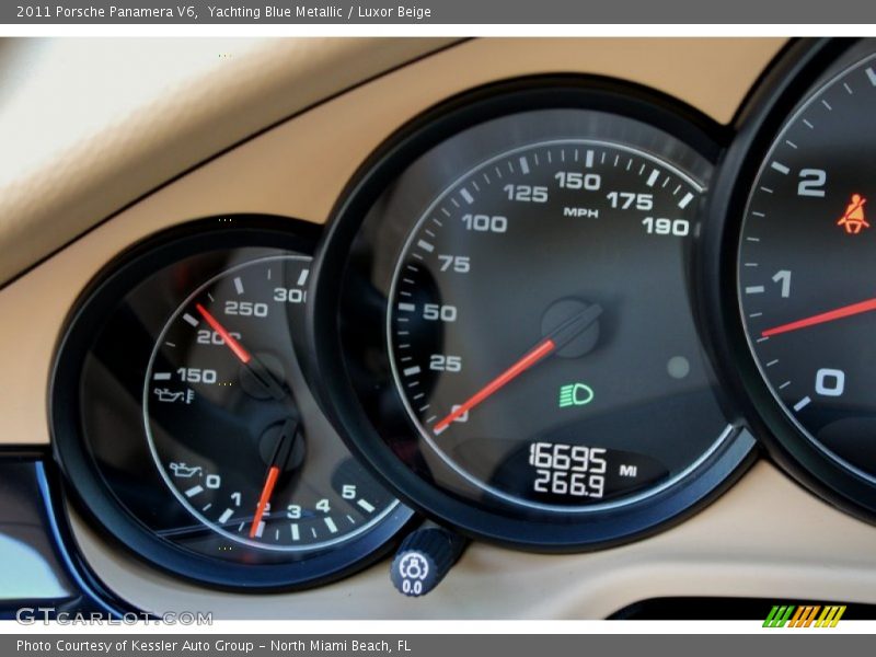  2011 Panamera V6 V6 Gauges