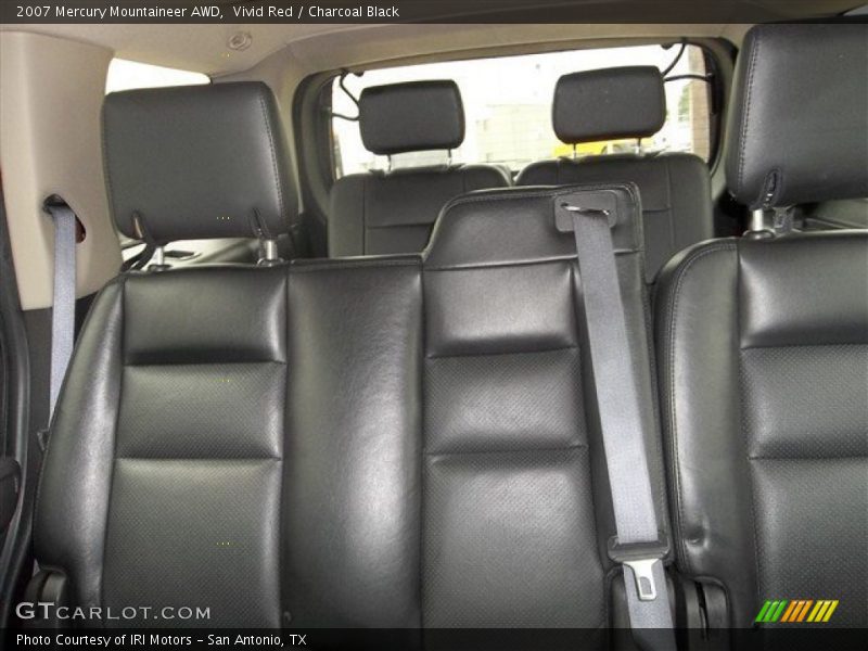 Vivid Red / Charcoal Black 2007 Mercury Mountaineer AWD
