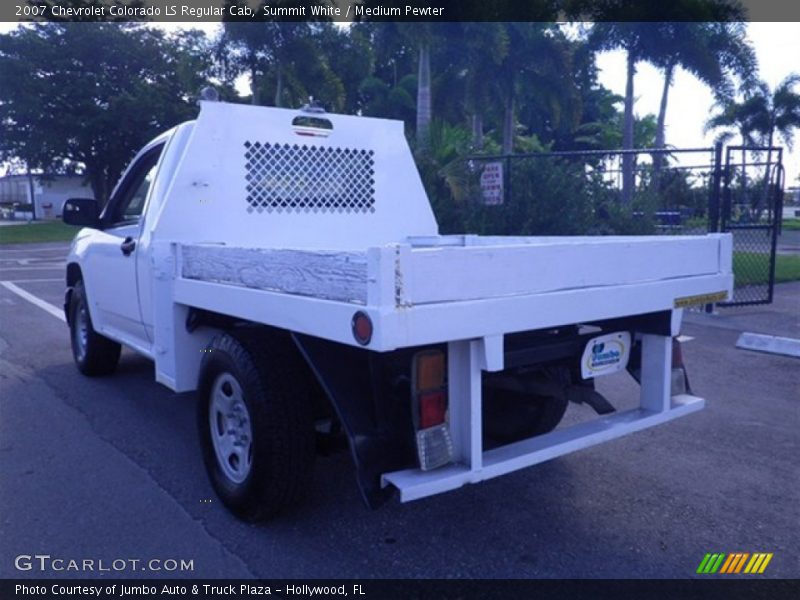 Summit White / Medium Pewter 2007 Chevrolet Colorado LS Regular Cab