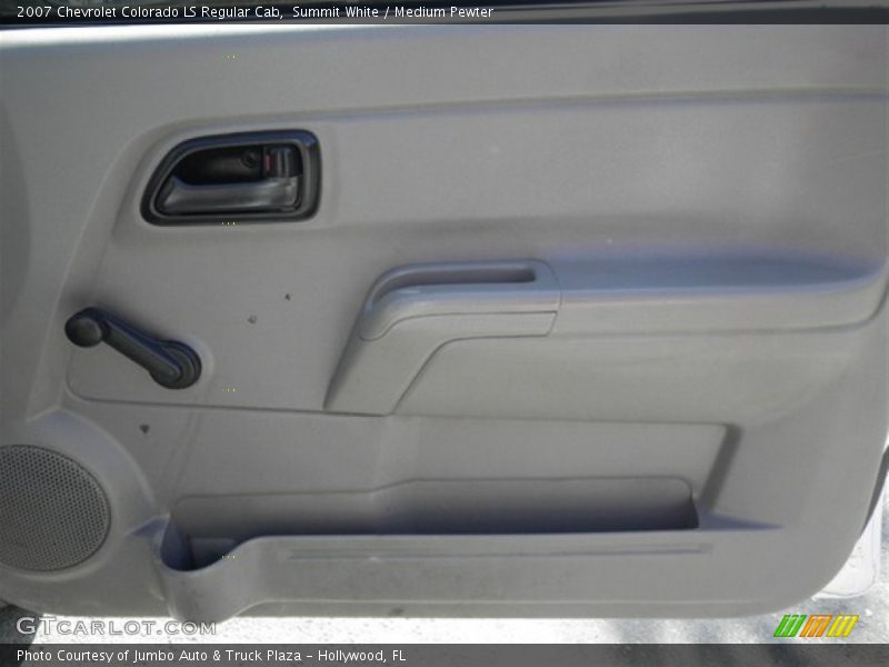 Summit White / Medium Pewter 2007 Chevrolet Colorado LS Regular Cab