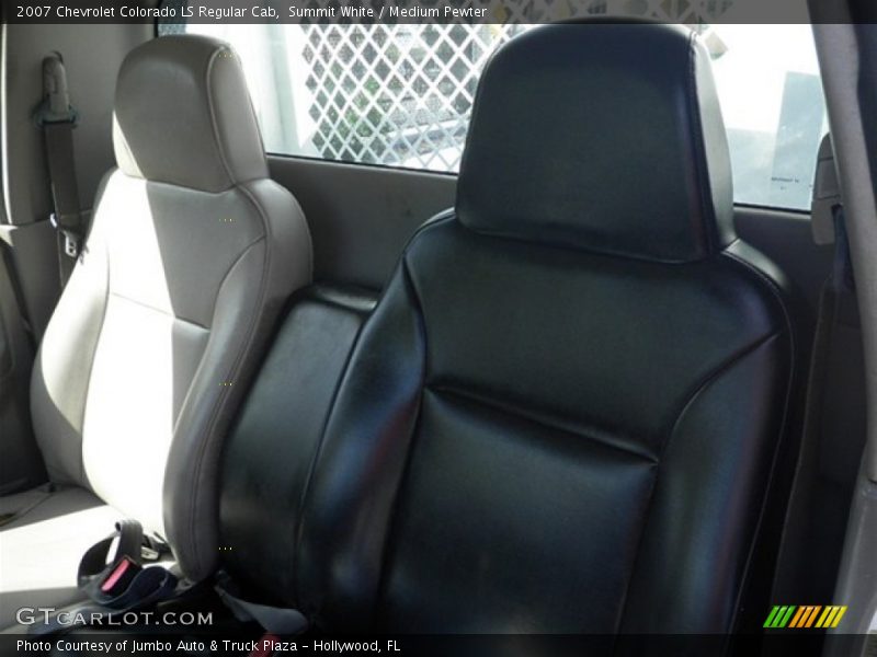 Summit White / Medium Pewter 2007 Chevrolet Colorado LS Regular Cab