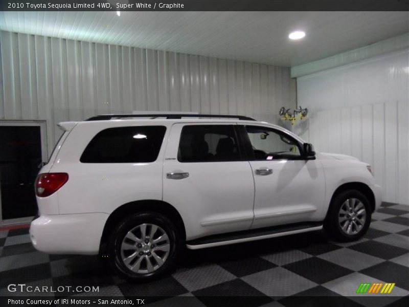 Super White / Graphite 2010 Toyota Sequoia Limited 4WD