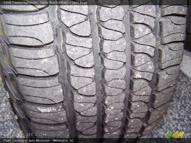 Sandy Beach Metallic / Sand Beige 2008 Toyota Highlander