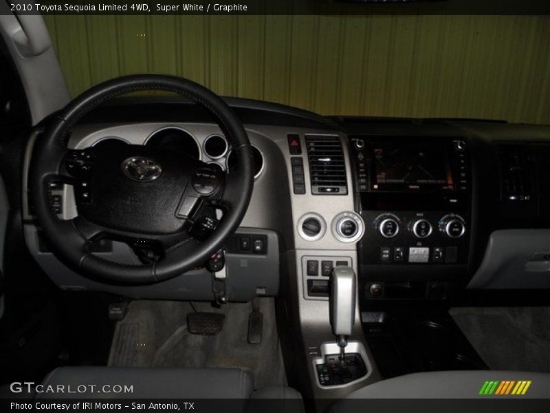 Super White / Graphite 2010 Toyota Sequoia Limited 4WD