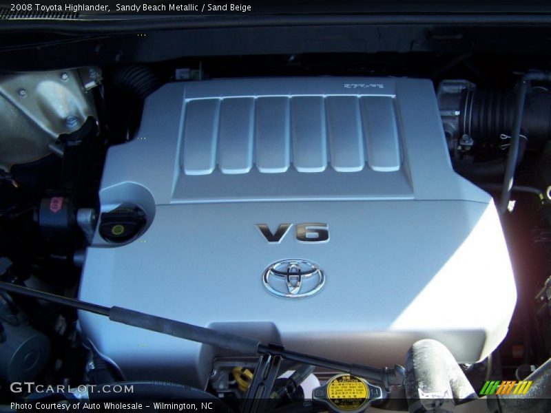 Sandy Beach Metallic / Sand Beige 2008 Toyota Highlander