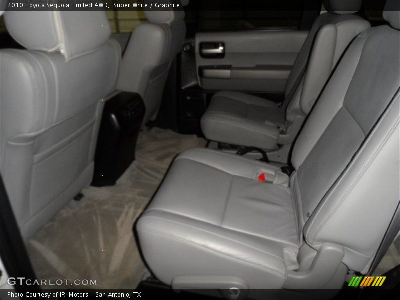 Super White / Graphite 2010 Toyota Sequoia Limited 4WD