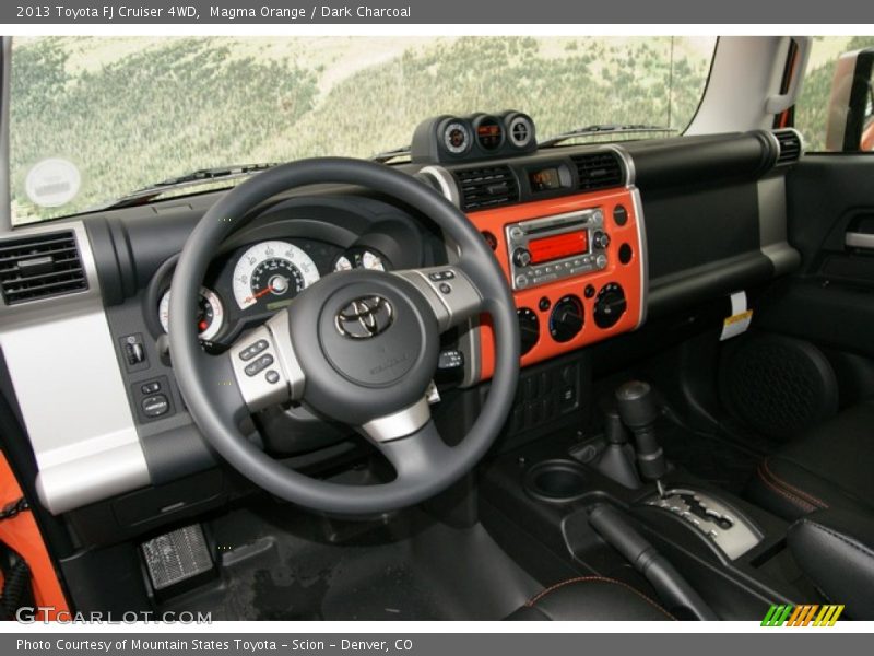  2013 FJ Cruiser 4WD Dark Charcoal Interior