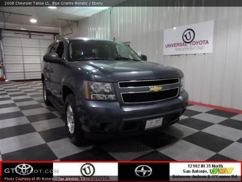 Blue Granite Metallic / Ebony 2008 Chevrolet Tahoe LS