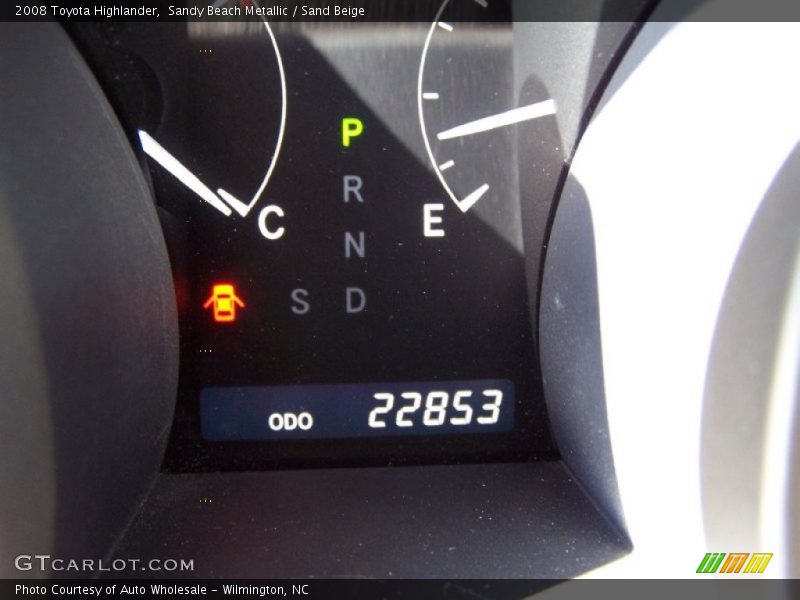 Sandy Beach Metallic / Sand Beige 2008 Toyota Highlander
