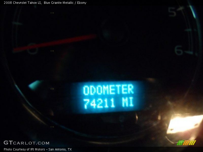 Blue Granite Metallic / Ebony 2008 Chevrolet Tahoe LS