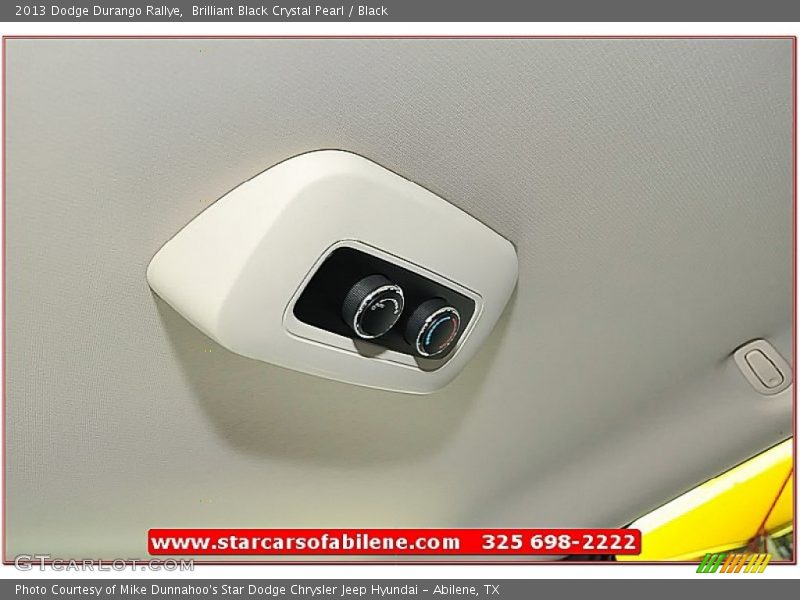 Brilliant Black Crystal Pearl / Black 2013 Dodge Durango Rallye
