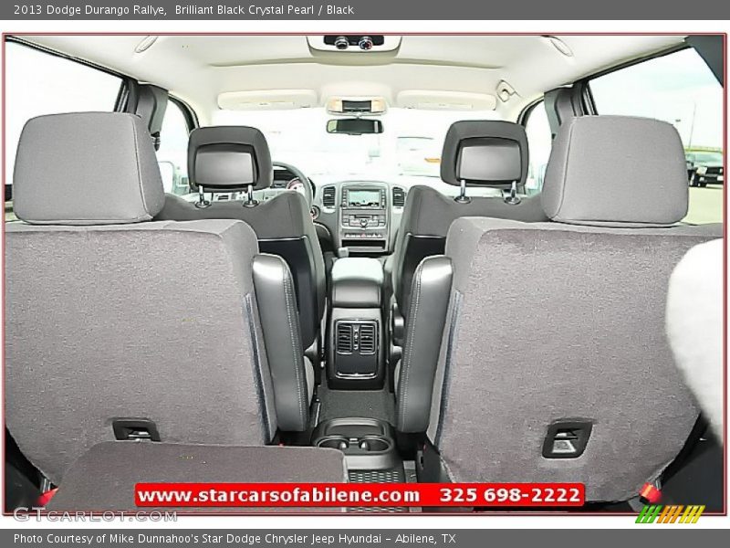 Brilliant Black Crystal Pearl / Black 2013 Dodge Durango Rallye