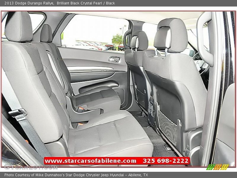 Brilliant Black Crystal Pearl / Black 2013 Dodge Durango Rallye