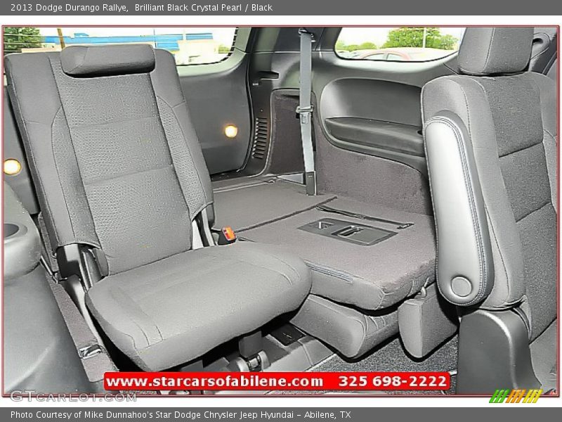 Brilliant Black Crystal Pearl / Black 2013 Dodge Durango Rallye