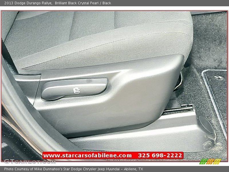 Brilliant Black Crystal Pearl / Black 2013 Dodge Durango Rallye