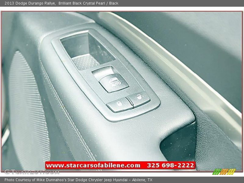 Brilliant Black Crystal Pearl / Black 2013 Dodge Durango Rallye