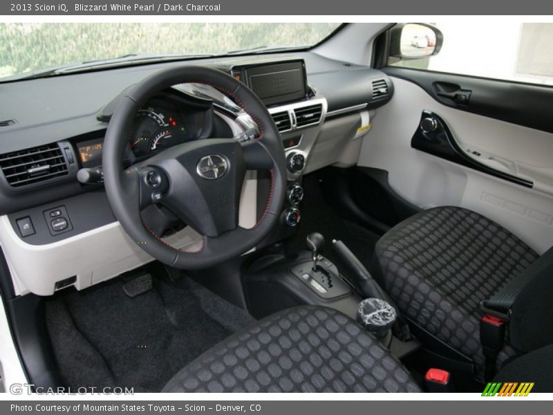 Dark Charcoal Interior - 2013 iQ  
