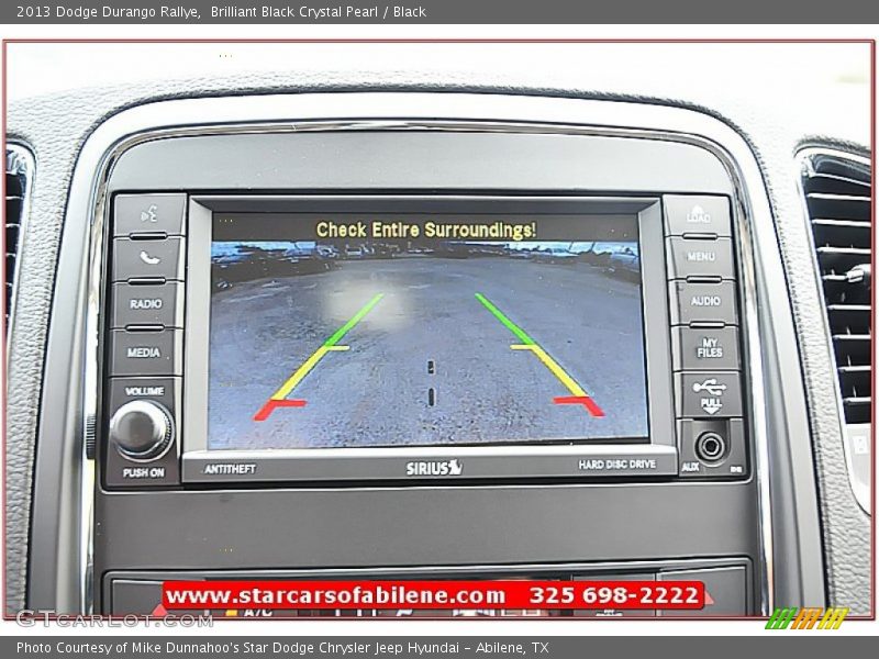 Brilliant Black Crystal Pearl / Black 2013 Dodge Durango Rallye