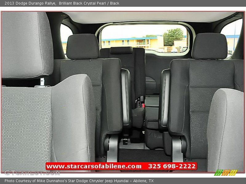 Brilliant Black Crystal Pearl / Black 2013 Dodge Durango Rallye