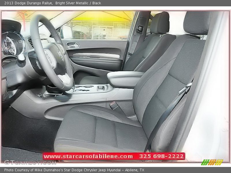 Bright Silver Metallic / Black 2013 Dodge Durango Rallye