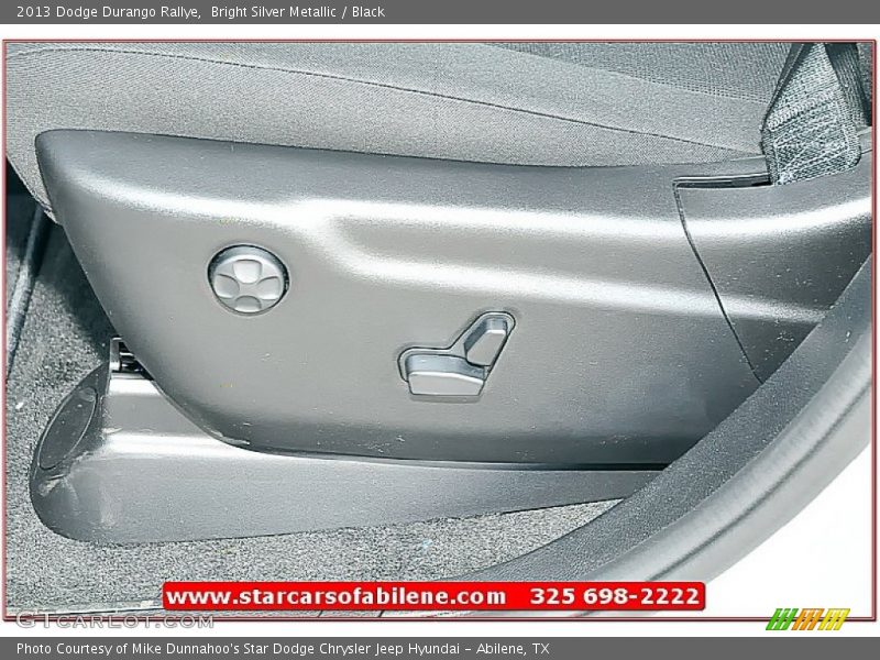 Bright Silver Metallic / Black 2013 Dodge Durango Rallye