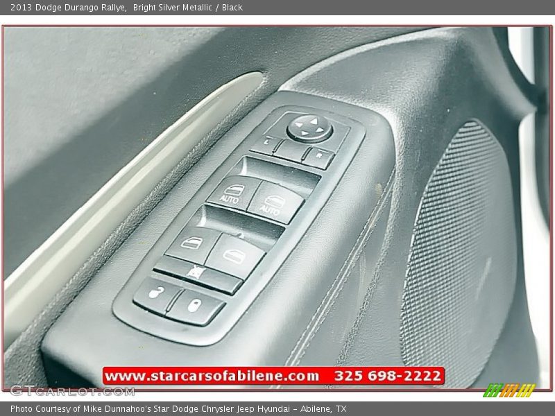 Bright Silver Metallic / Black 2013 Dodge Durango Rallye