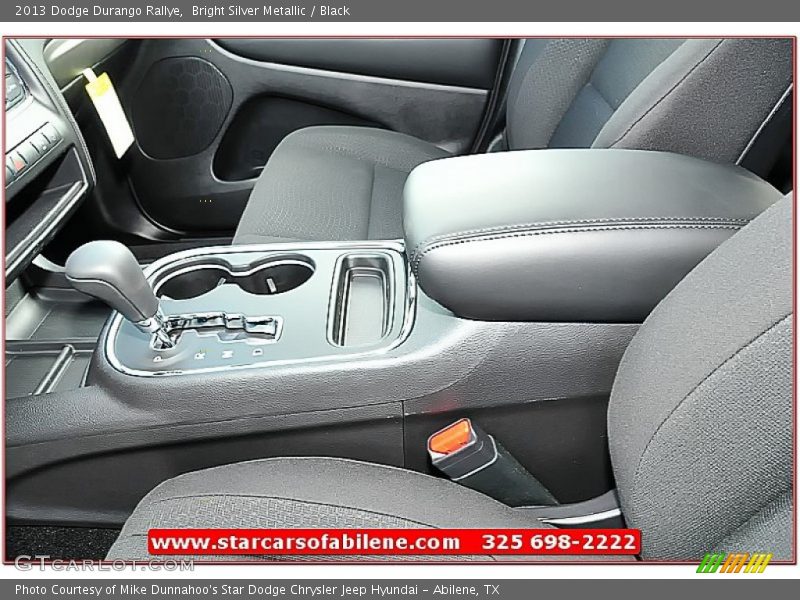 Bright Silver Metallic / Black 2013 Dodge Durango Rallye