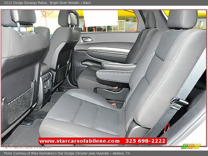 Bright Silver Metallic / Black 2013 Dodge Durango Rallye