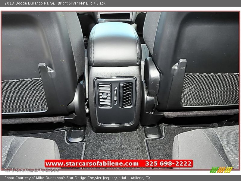 Bright Silver Metallic / Black 2013 Dodge Durango Rallye