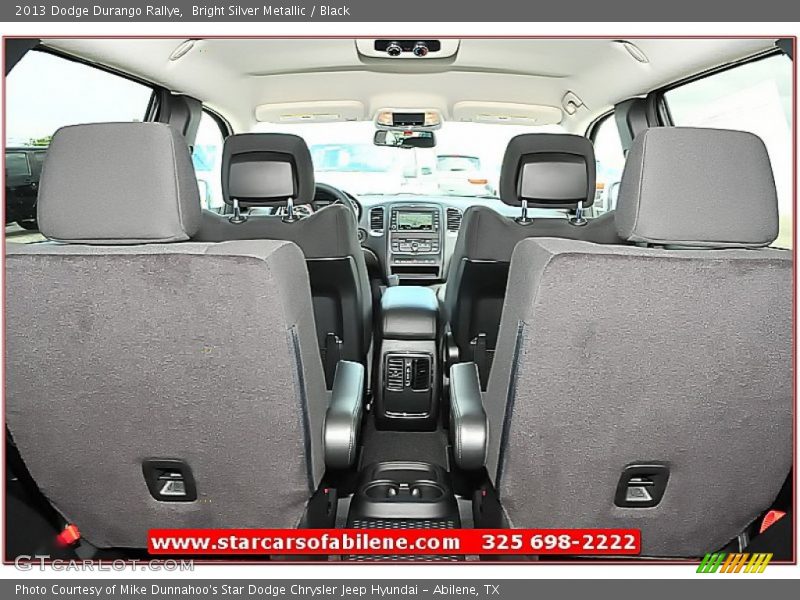 Bright Silver Metallic / Black 2013 Dodge Durango Rallye