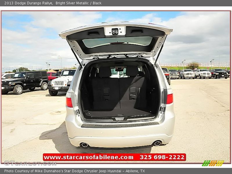 Bright Silver Metallic / Black 2013 Dodge Durango Rallye