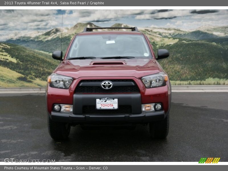 Salsa Red Pearl / Graphite 2013 Toyota 4Runner Trail 4x4