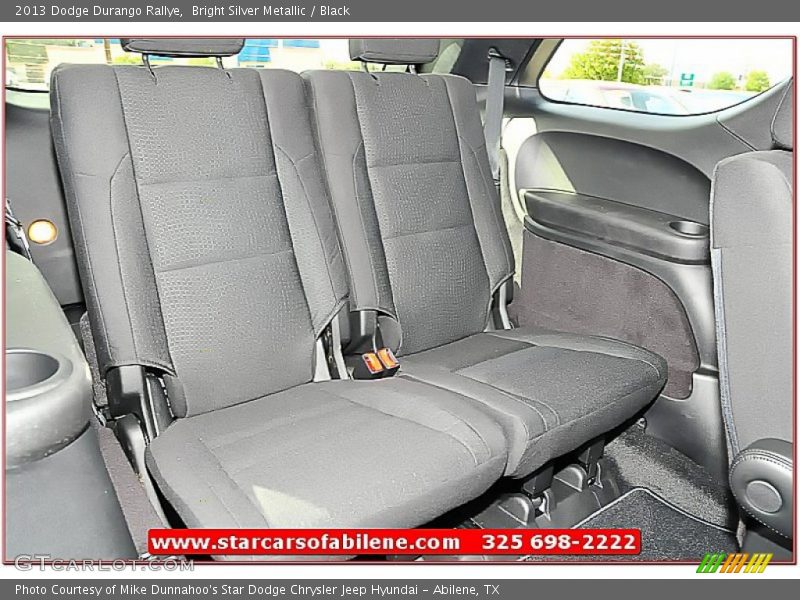 Bright Silver Metallic / Black 2013 Dodge Durango Rallye