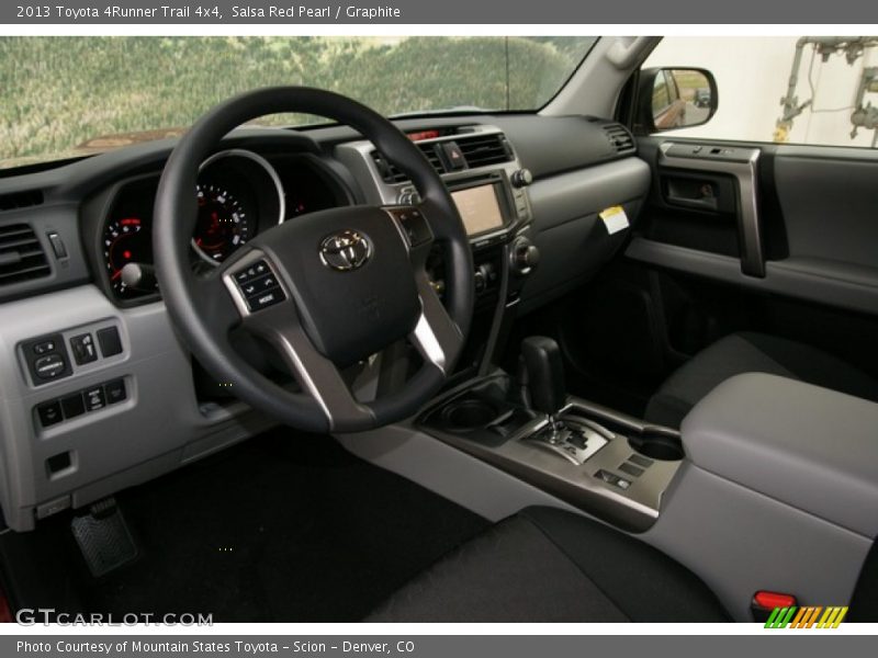 Salsa Red Pearl / Graphite 2013 Toyota 4Runner Trail 4x4