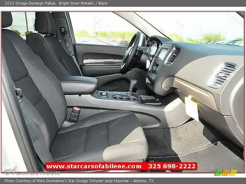 Bright Silver Metallic / Black 2013 Dodge Durango Rallye