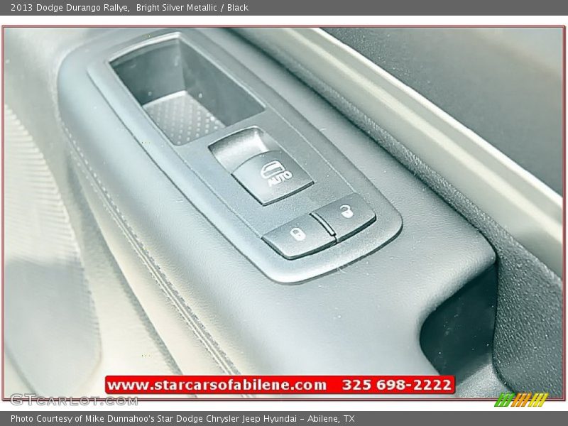 Bright Silver Metallic / Black 2013 Dodge Durango Rallye