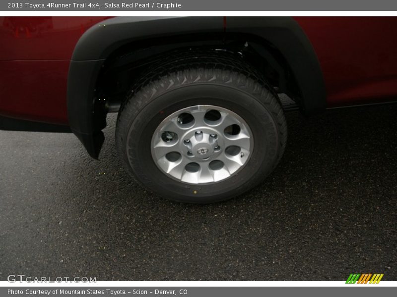 Salsa Red Pearl / Graphite 2013 Toyota 4Runner Trail 4x4