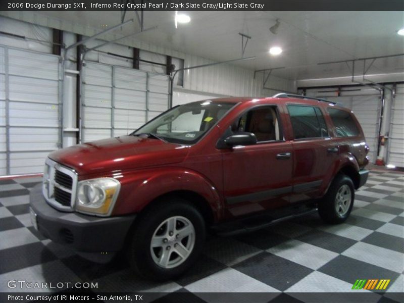 Inferno Red Crystal Pearl / Dark Slate Gray/Light Slate Gray 2006 Dodge Durango SXT